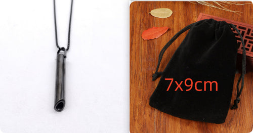 Adjustable Breathing Slow Pressure Pendant Necklace